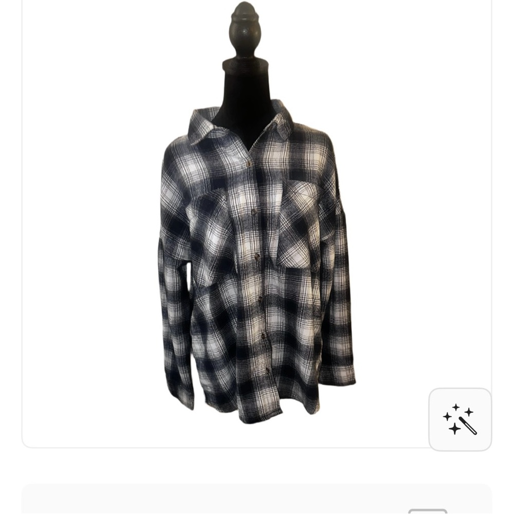 Women’s  flannel Plaid Shirt